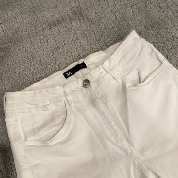 3x1 White Denim Straight - Picture 2 of 4